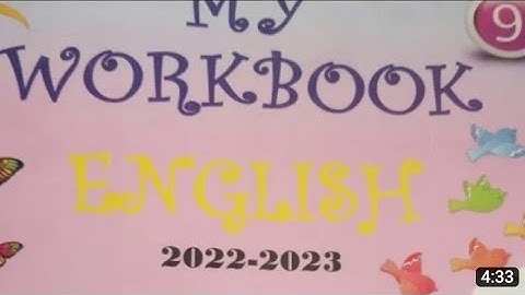 pseb class - 9 my English workbook worksheet -1 solved