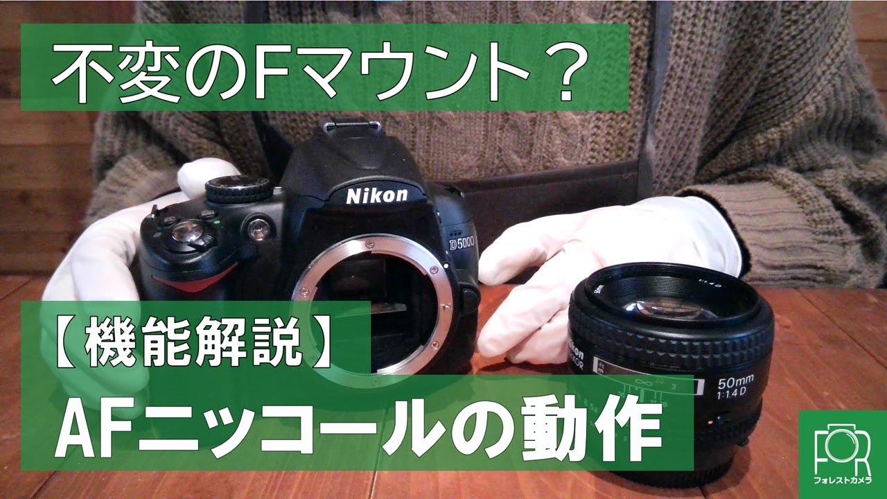 ニコンのボディ内AFモーターについて解説【D3000番台,D5000番台ボディ