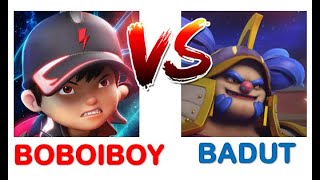 BOBOIBOY VS BADUT (BAD DUDES) | boboiboy galaxy