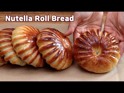 Nutella Roll Buns Recipe