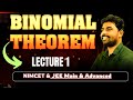 Binomial Theorem Class 11 | NIMCET 2026 Lecture 1 | JEE Main &amp; Advanced | Aspire Study