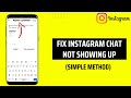 How to Fix Instagram Chat Not Showing Up
