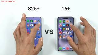 Samsung S25 Plus Vs Iphone 16 Plus Speed Test Best Flagship Smartphone 2026