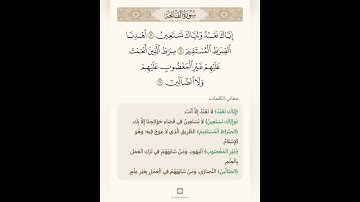 سورة الفاتحة الشيخ صلاح البدير