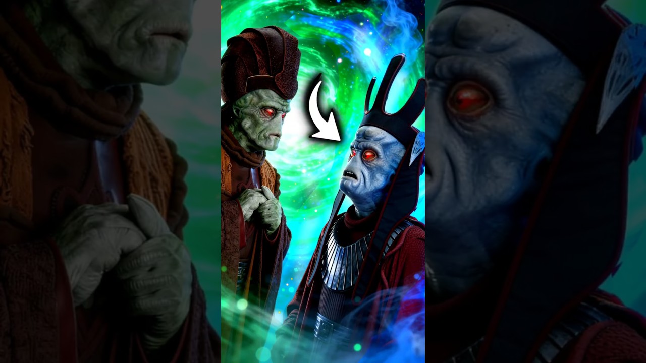 Nute Gunray is GREEN in Revenge of the Sith?