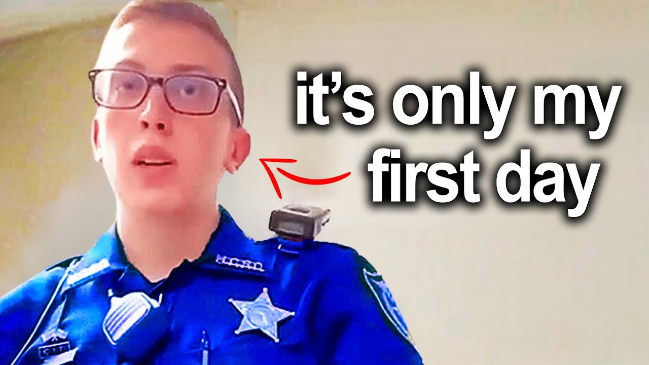 When Rookie Cops Messed With The Wrong Person - YouTube