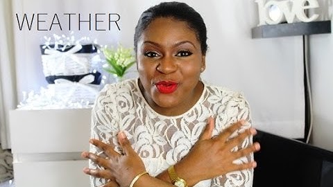 LEARN IGBO LANGUAGE 107 -  WEATHER