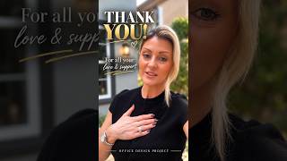 A Heartfelt Thank You! ❤️ | Irvine Office Design Project Update