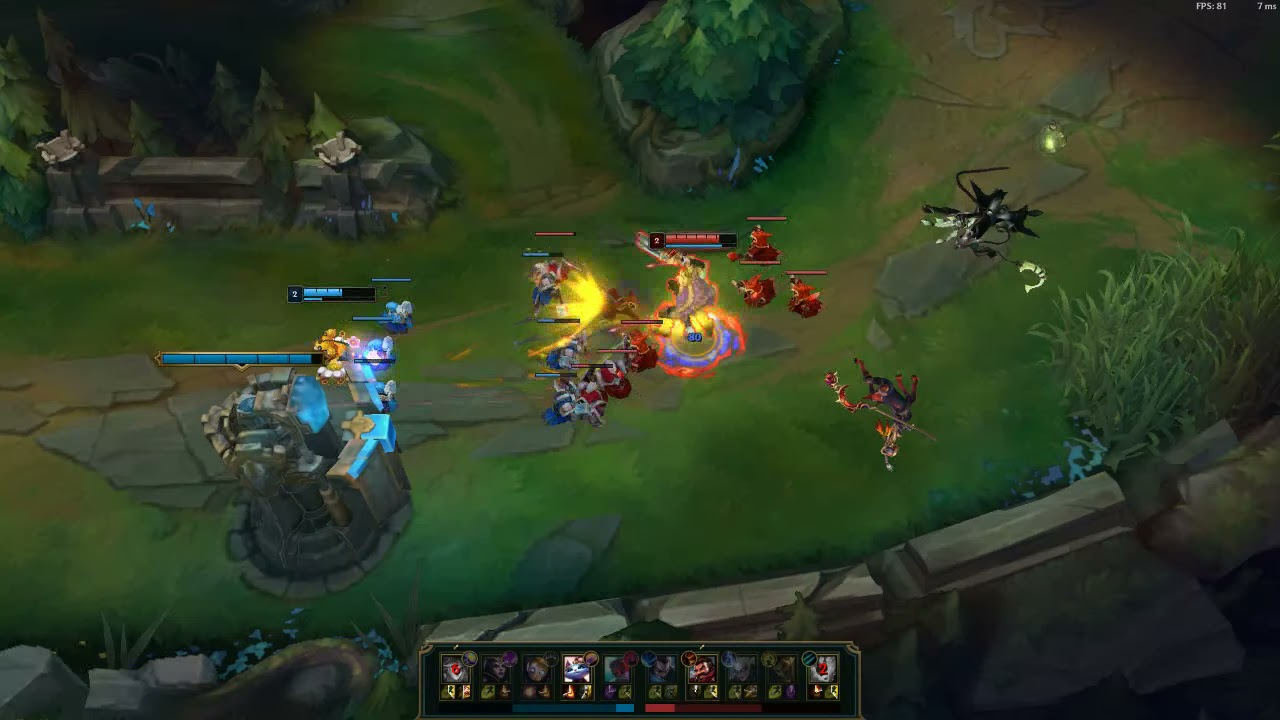 League of Legends - Victorious Graves Laning Phase (Triplekill)