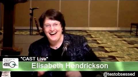 Reflects about Testers Evolved - Elisabeth Hendrickson on "CAST Live"