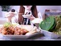 ［サムギョプサル］カリカリギョプサルおいしかったし観返してみたらほとんど野菜👏［作って食べる］