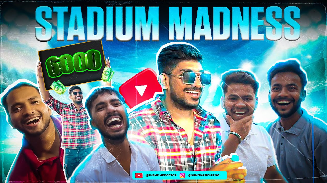 STADIUM MADNESS | Arun Jaitley Stadium | VLOG-2| @theme.medoctor  East Delhi | CRICKET |