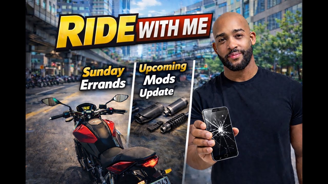 RIDE WITH ME - Sunday Errands | Upcoming Mods Update! | iPhone Repair Shop Run