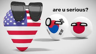 USA FINDS OUT CULTURES EXIST | Countryballs Compilation