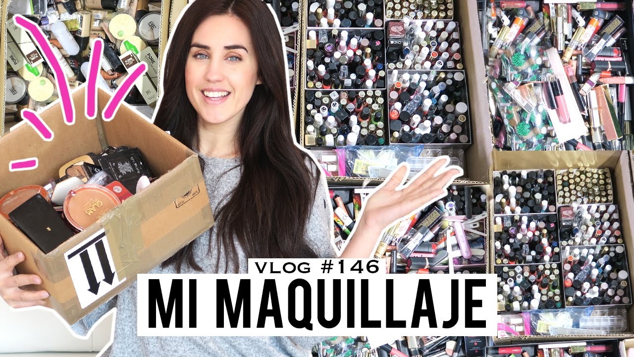 Mi colección de maquillaje en cajas | VLOG 146