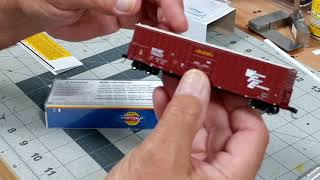 New Athearn N-scale Reefer w/Sound Demo
