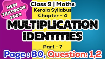 class 9 maths chapter 4 multiplication identities page 80 question 1 2 kerala syllabus part 7