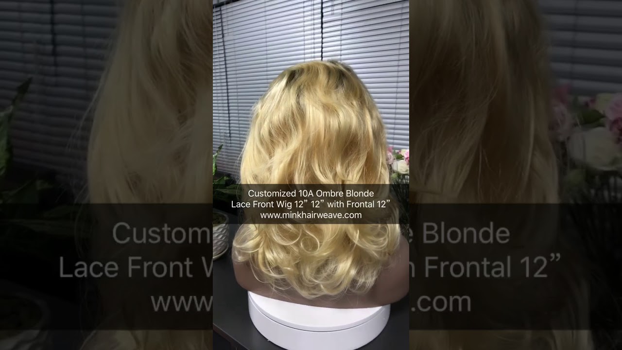BOMB Ombre Hair | Lace Swiss 1B/613 Ombre Frontal Body Wave