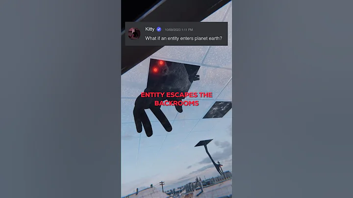 What if an entity ESCAPES The Backrooms!?☁️🔑 #shorts #backrooms #creepypasta