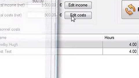Staff Scheduling Software Quickstart: Order costing
