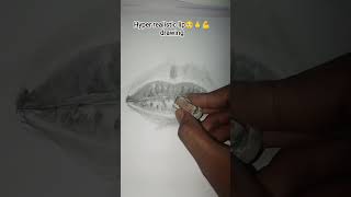 hyper realistic lip🥺🙏💪 drawing #viralvideo #art #viral #drawing #art # 100million view