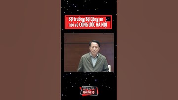 Bộ trưởng Công an nói về Công ước Hà Nội #xuhuongyoutube #xuhuongtiktok #trending