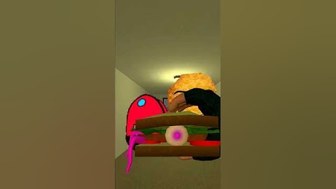 Among And Chicken Nugget Chasing in Liminal Hotel Nextbots Gmod