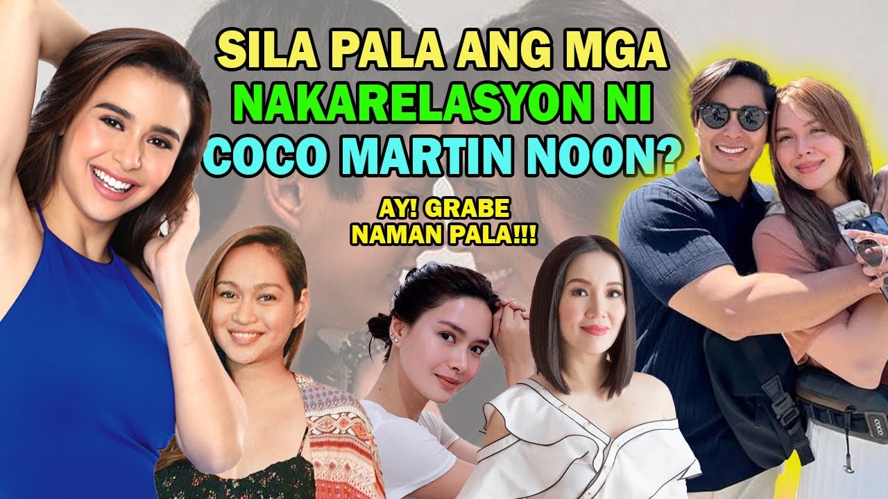 SILA PALA ANG MGA NAKARELASYON NI COCO MARTIN NOON! GAANO KAYA ITO KARAMI?