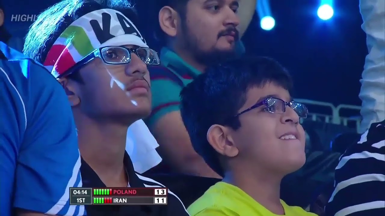 Poland 41   25 Iran  Kabaddi World Cup 2016