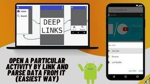 How to open app by link & parse data from it | Android deep-linking tutorial | Easiest method