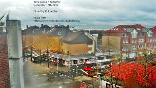 Time Lapse Zeitraffer Video City Of Dormagen On A Rainy Saturday In December