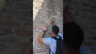 Italy searching for man who was filmed carving names into Rome's Colosseum | NBC4 Washington image