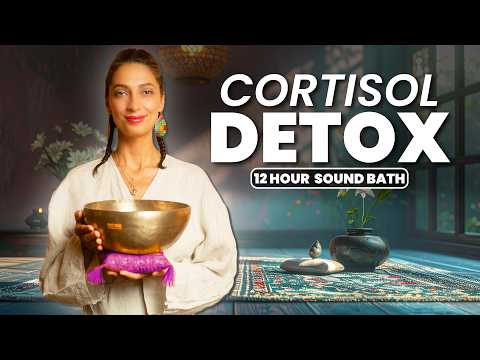 Wake Up Feeling Rested | Frequencies To Lower Cortisol Levels In Your Sleep