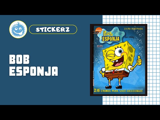 Álbum de Figurinhas Bob Esponja