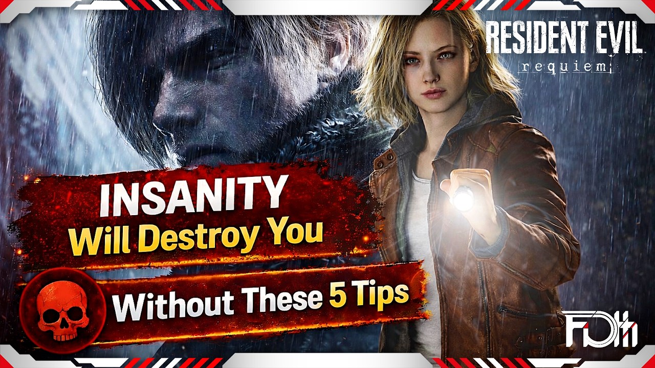 INSANITY Mode Will Destroy You - 5 Survival Tips | Resident Evil Requiem