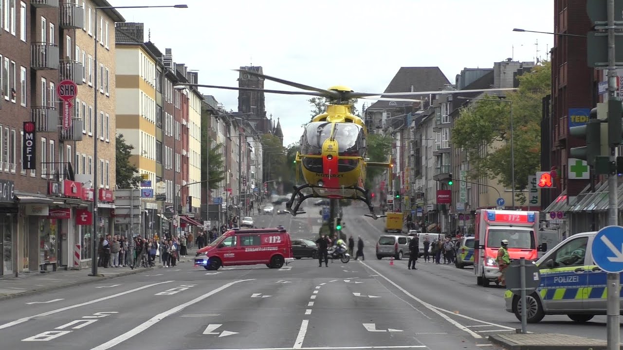 30.09.21 Start Christoph Europa 1 Aachen Adalbertsteinweg