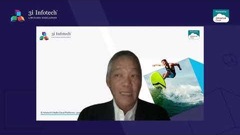 3i Infotech - Oracle Based Cloud Launch event, Speaker Mr. Hwa Cheong Wong - VP ISV JAPAC, Oracle.