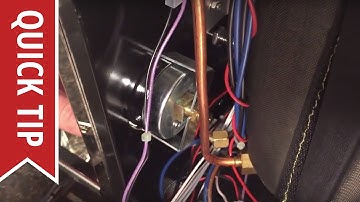 Profitec Pro 700:  Brew Pressure Gauge Remove and Install