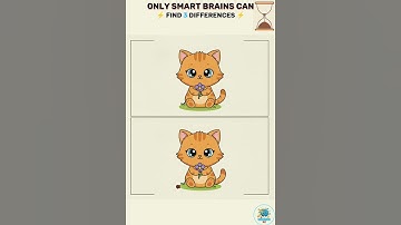 Only Smart Brains Can ⚡ Find 3 Differences | Brain 🧠 Spot puzzle #77