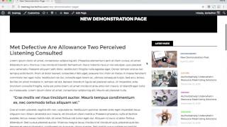 Exemag Documentation - Page Setup