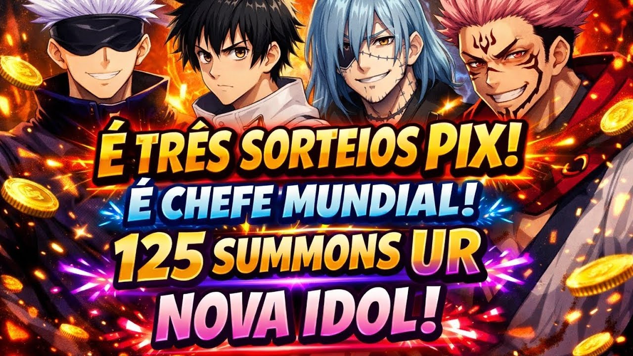 125 Summons UR , Sorteio, Chefe Mundial , Nova Idol