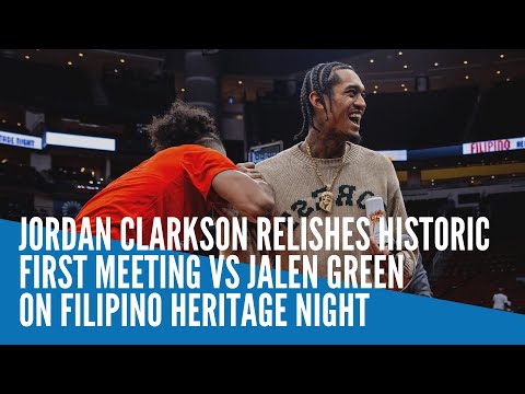 Jordan Clarkson relishes historic first meeting vs Jalen Green on Filipino Heritage Night