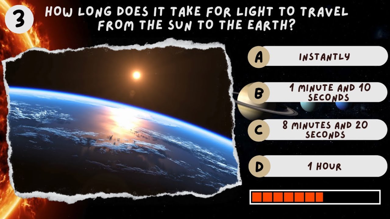 Astronomy Quiz: Solar System - Beginner Level - 3rd video - 