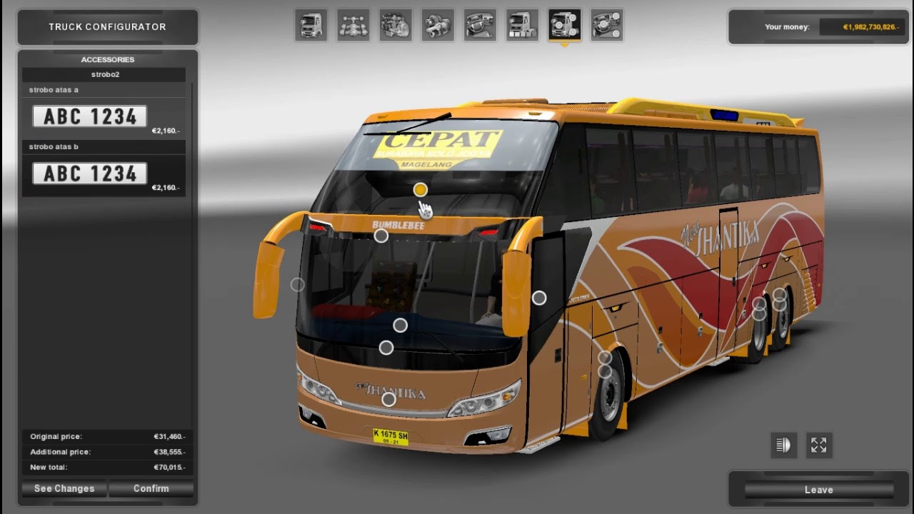 20 Koleski Terbaru Download  Mod Stiker  Kaca  Bus  Ets 2 V 