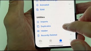 How to merge duplicate photos on iPhone iOS 17