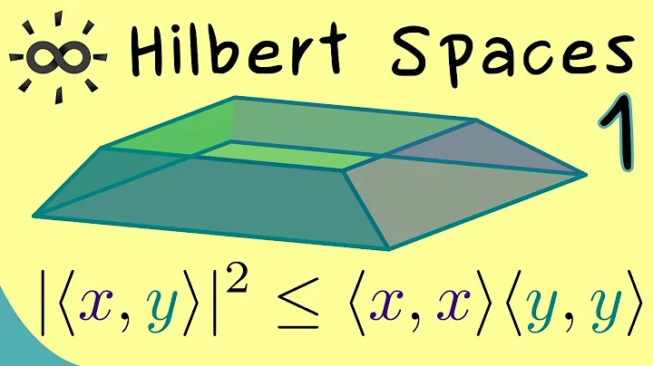 Hilbert Spaces 1 | Introductions and Cauchy-Schwarz Inequality