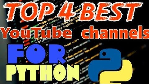 Top Hindi Channel For Learning Python