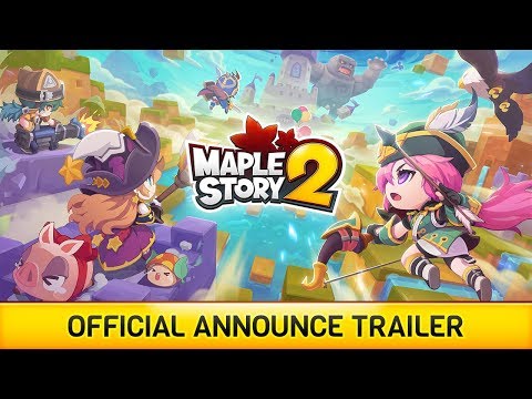 MapleStory 2 Official Announce Trailer