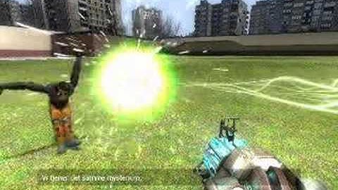 Vortigaunts kills freeman in gmod (garrysmod)