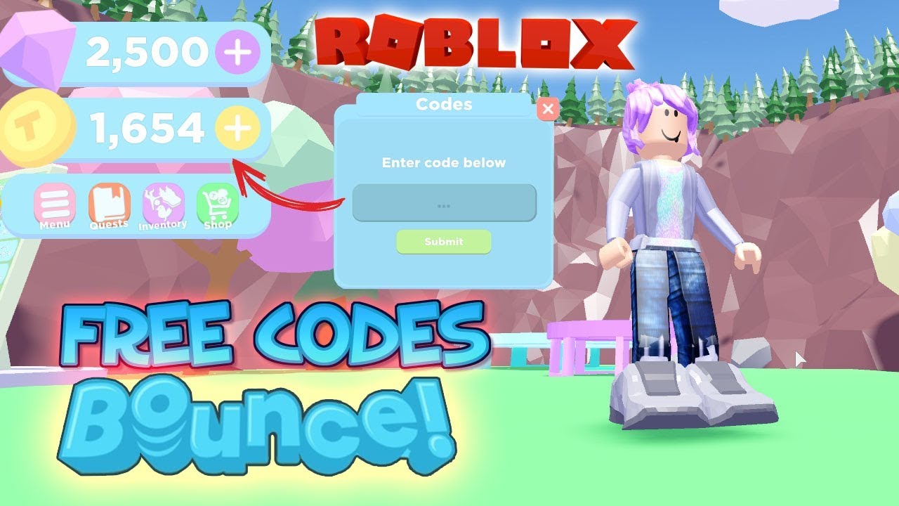 All Working Codes For Bounce Roblox Bounce Denise Tv Youtube - codes for roblox game bounce